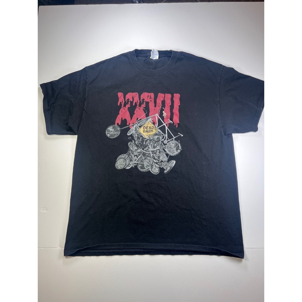 D**d Baby Downhill XXVII T-Shirt Mens XL Black Seattle Bike Event